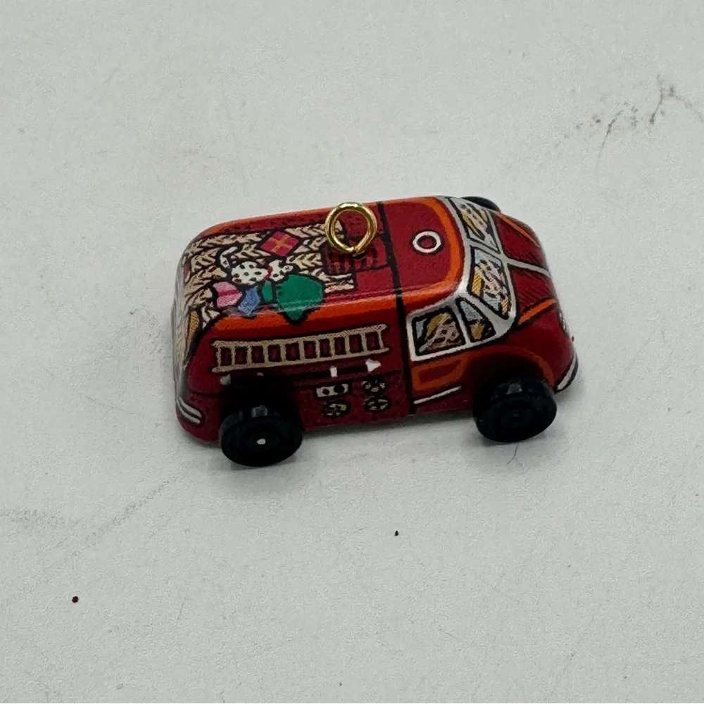 Hallmark Keepsake Miniature Ornament- On the Road Fire Truck